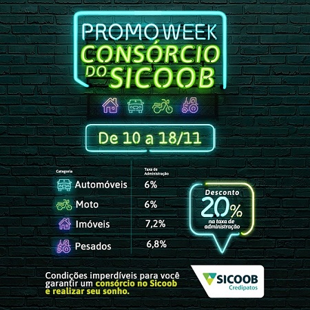 Sicoob Credipel promove semana de consórcios - Aqui PL