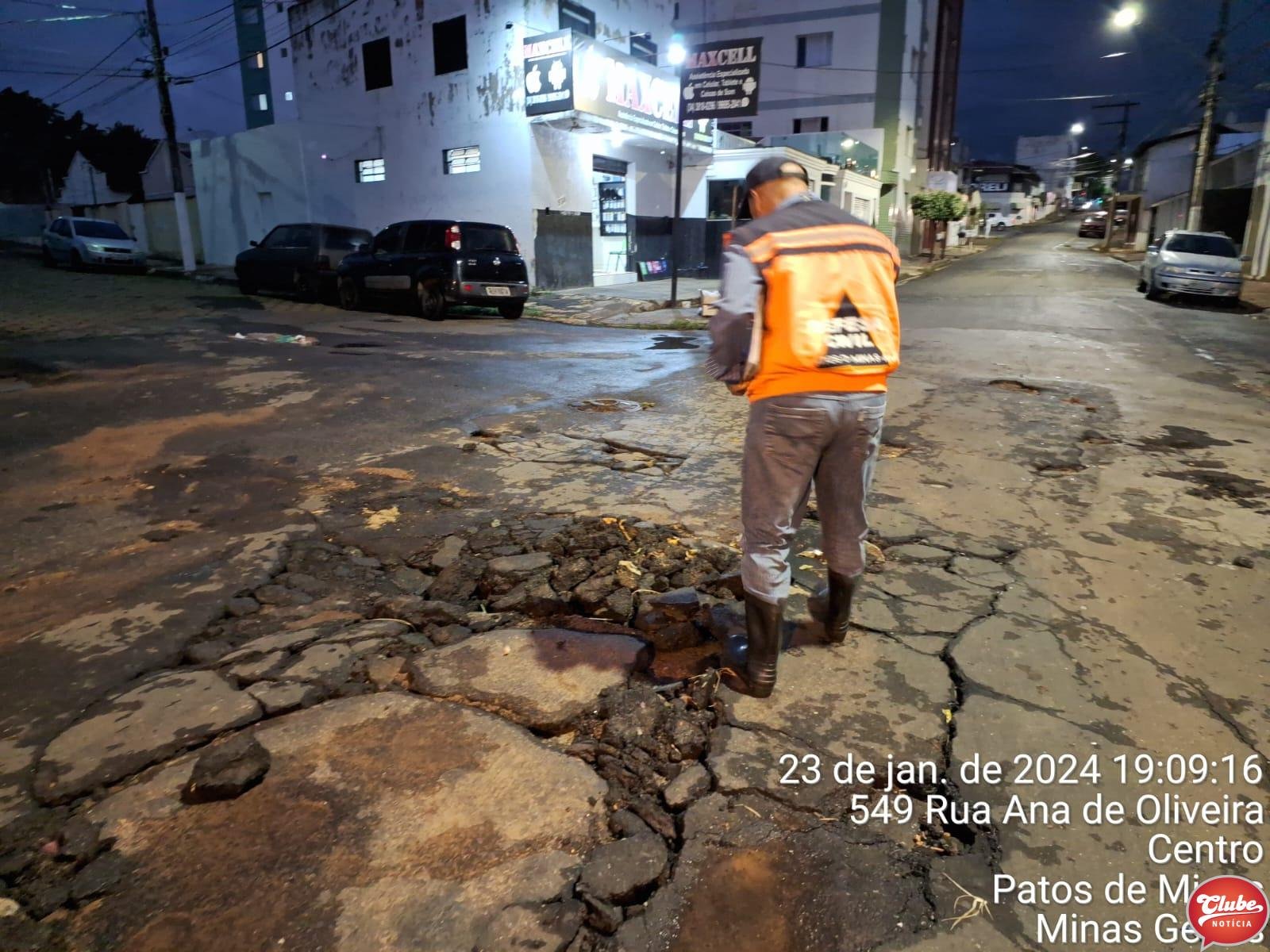 Bombeiros e Defesa Civil de Patos de Minas atuam em pontos estratégicos ...